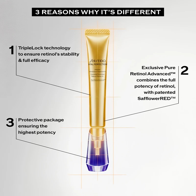 Shiseido Vital Perfection Intensive WrinkleSpot Treatment А+ третман против бора и пигментационих флека