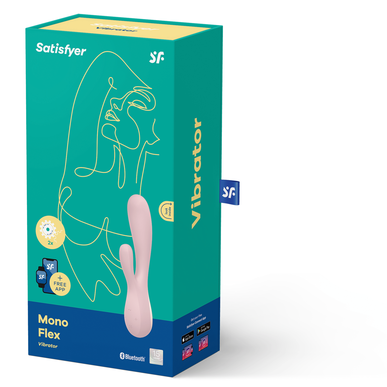 Vibrador Satisfyer Dual Stimulation Mono Flex Lilac 1 unidad 1 unidad