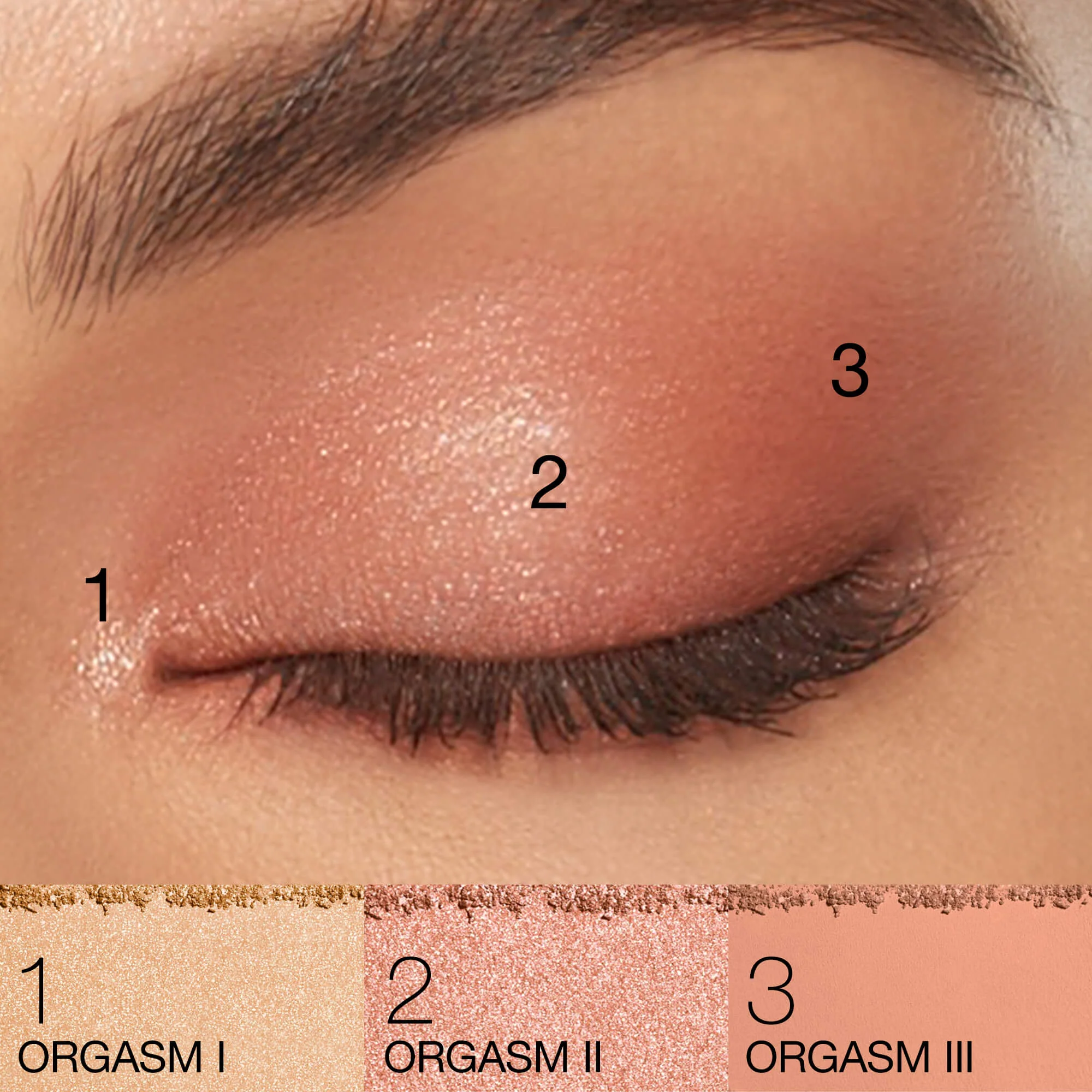 Occhi QUAD EYESHADOW - Palette viso