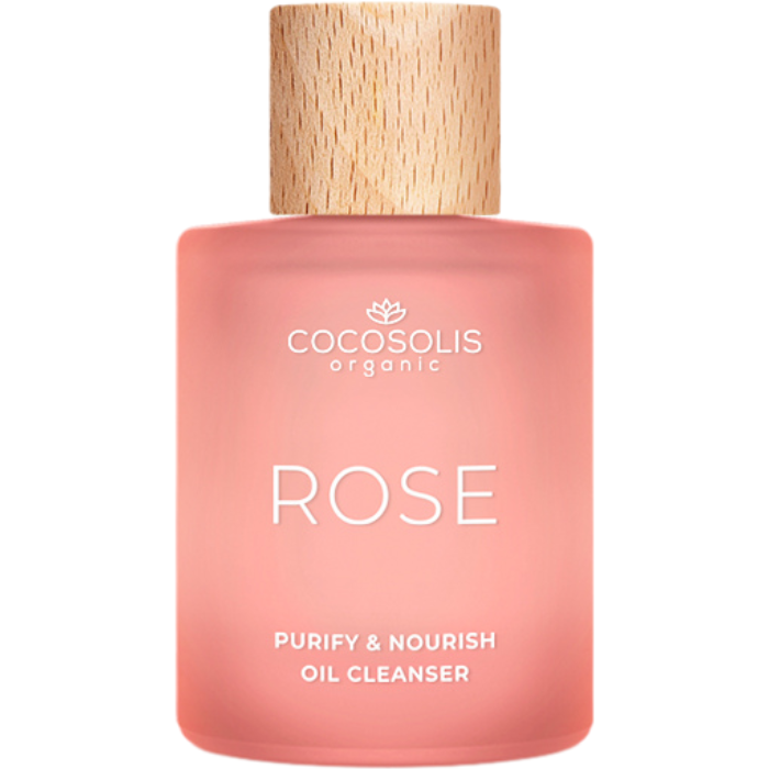 Olio detergente purificante e nutriente alla rosa Cocosolis