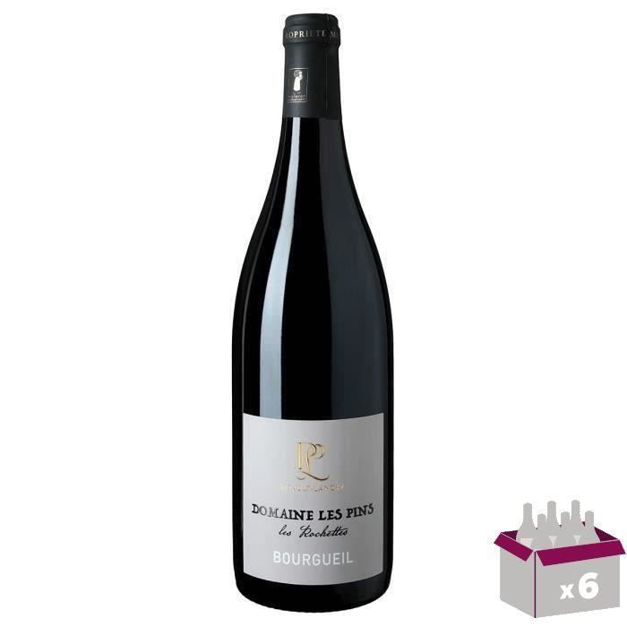 Domaine Les Pins Cuvée Les Rochettes 2022 Bourgueil - Vin rouge de Loire x6