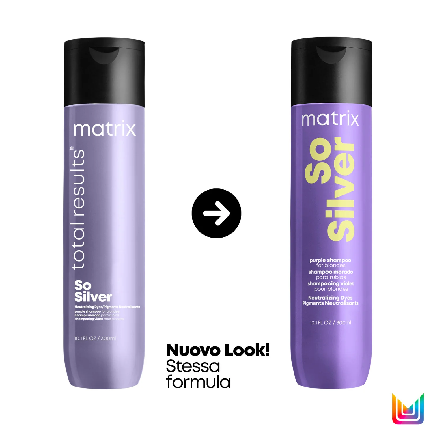 Total Results So Silver Purple Shampoo - Shampoo Protezione Colore