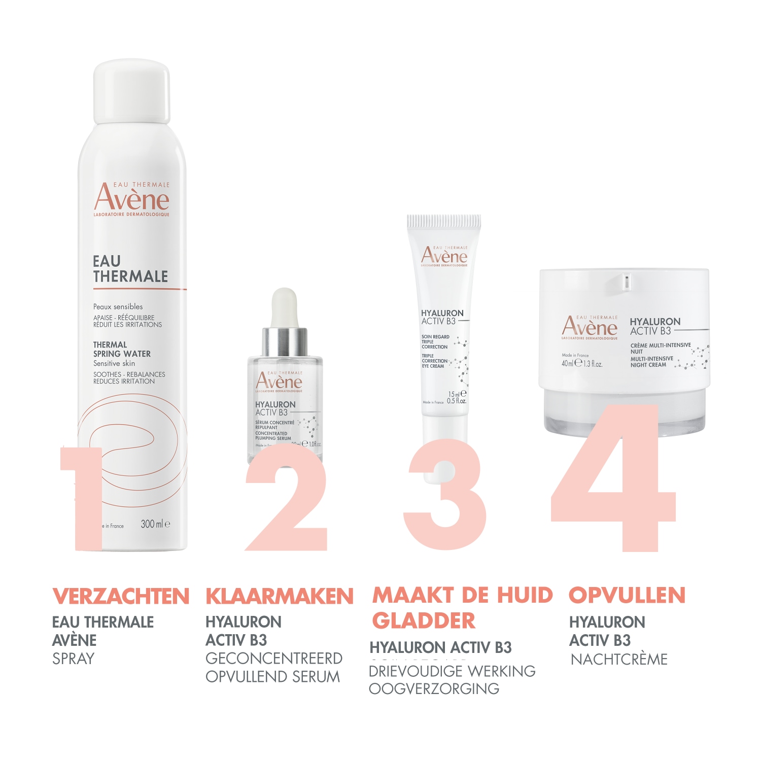 Avène Nachtcreme Hyaluron Activ B3 Multi-Intensive Nachtcreme - 40 ml
