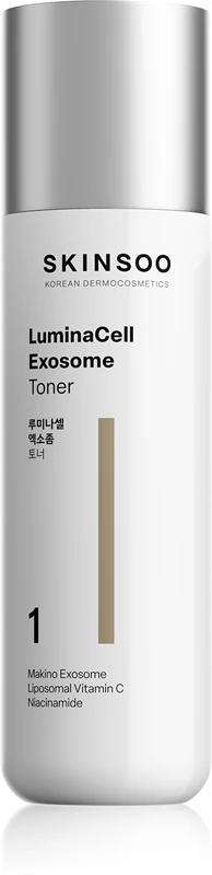 Tônico Facial Iluminador com Exossomos LuminaCell da SKINSOO