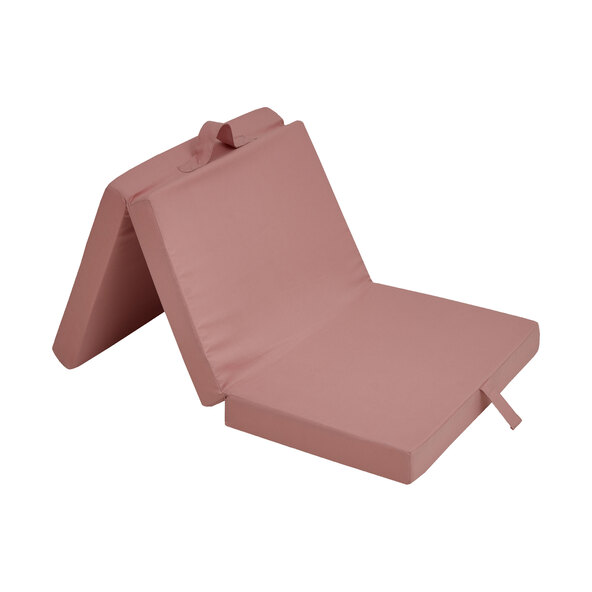 Sammenleggbar madrass for barn, rosa