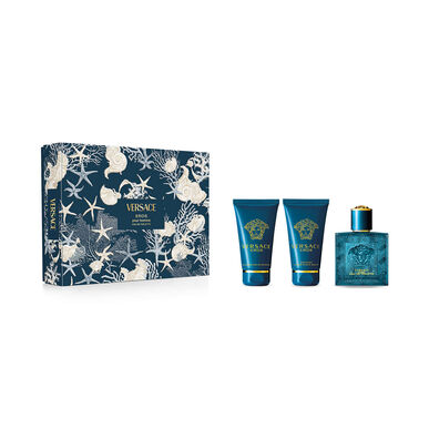 Versace Pack Eros Eau de Toilette -lahjasetti Hajuvesi miehille 50 ml 50 ml
