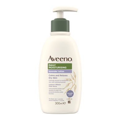 Aveeno fuktighetsgivende kremlotion for tørr hud 300 ml