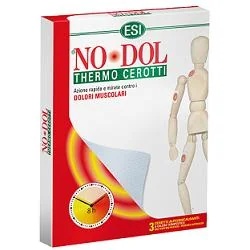Patchs auto-chauffants ESI No-Dol Thermo (3 pièces) pour les douleurs musculaires