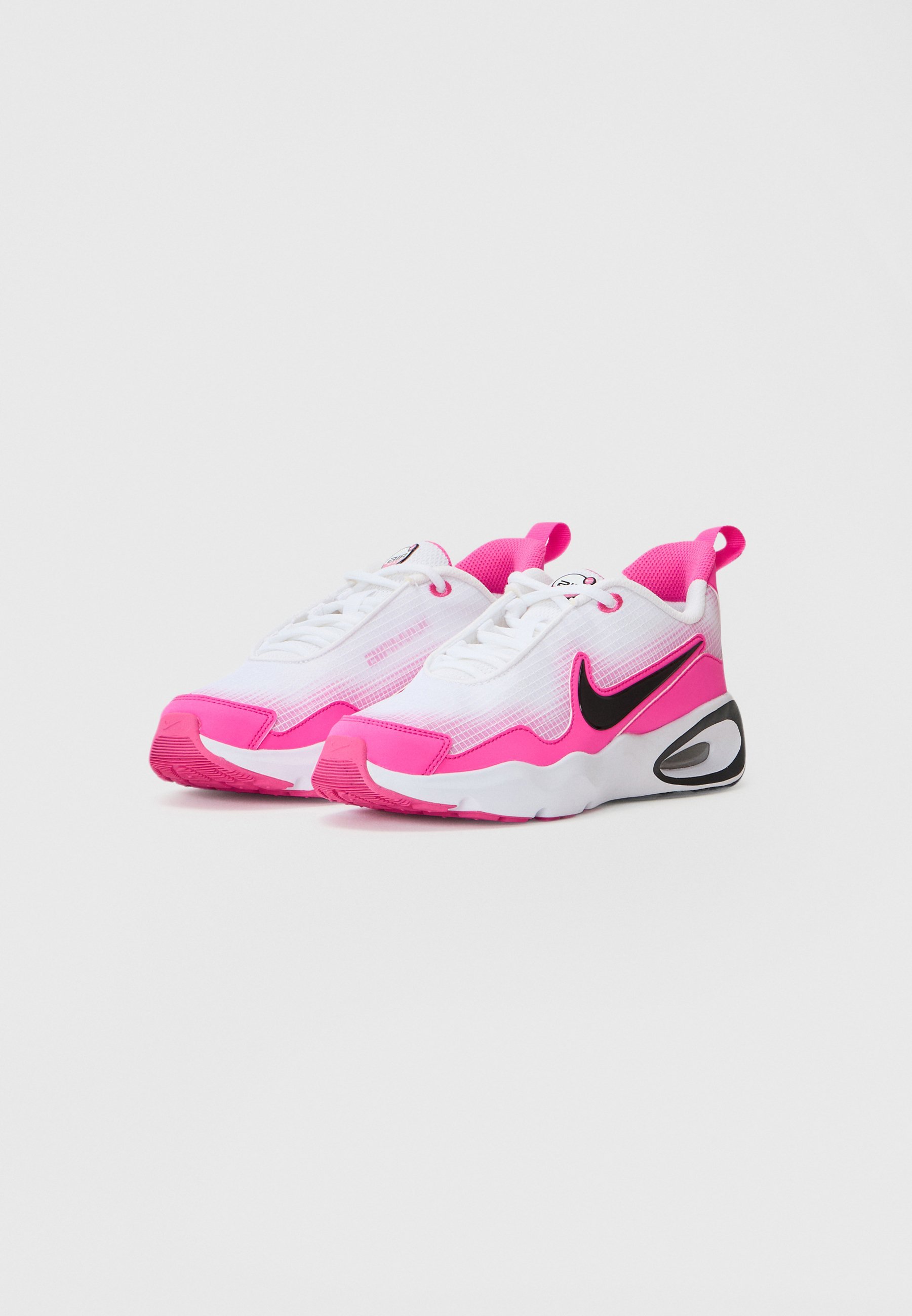 Nike Sportswear AIR MAX NOVA UNISEX - Buty sportowe - biały/czarny-laser fuksja