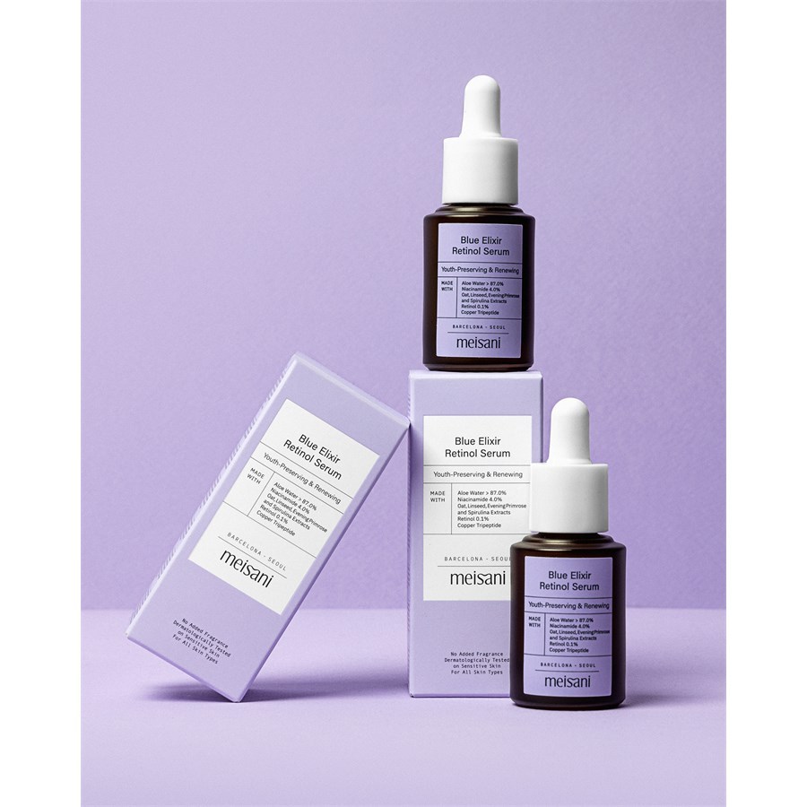 Meisani serumas nuo senėjimo Blue Elexir Retinol Serum - 15 ml