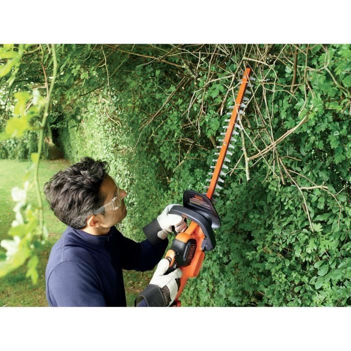 Draadloze elektrische heggenschaar - BLACK&DECKER - GTC18452PCB-XJ - 18V - 45 cm blad - Accu niet inbegrepen