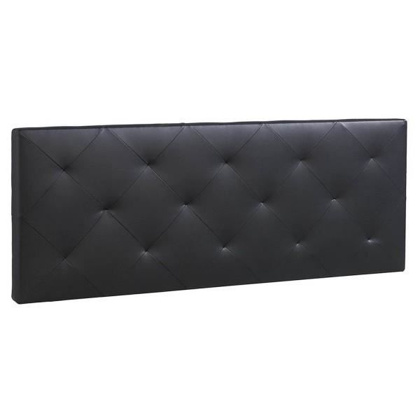VS VENTA-STOCK TÊTE DE LIT ROMBO 150x60 NOIR