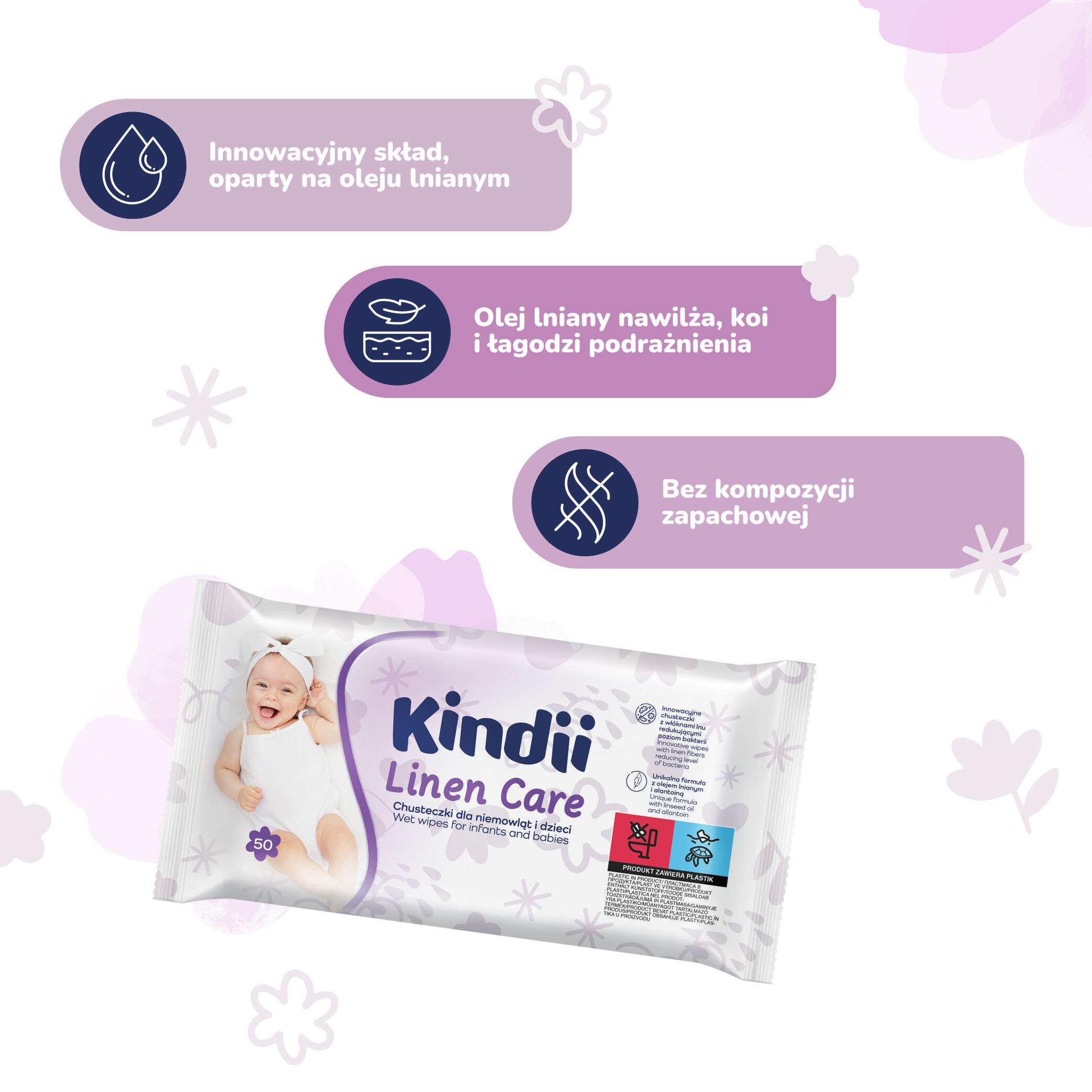 „Kindii“ patalynės priežiūra