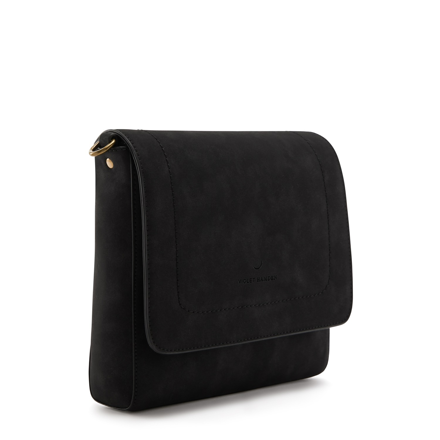 Violet Hamden torba preko ramena, crossbody torba, model “My Daily Taupe” – umjetna koža – 1 komad
