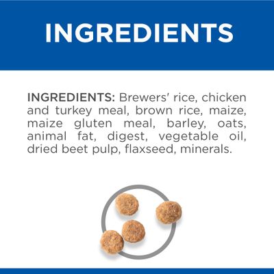 Hill's Science Plan Adulte 1+ Estomac et Peau Sensibles Petit et Mini Poulet