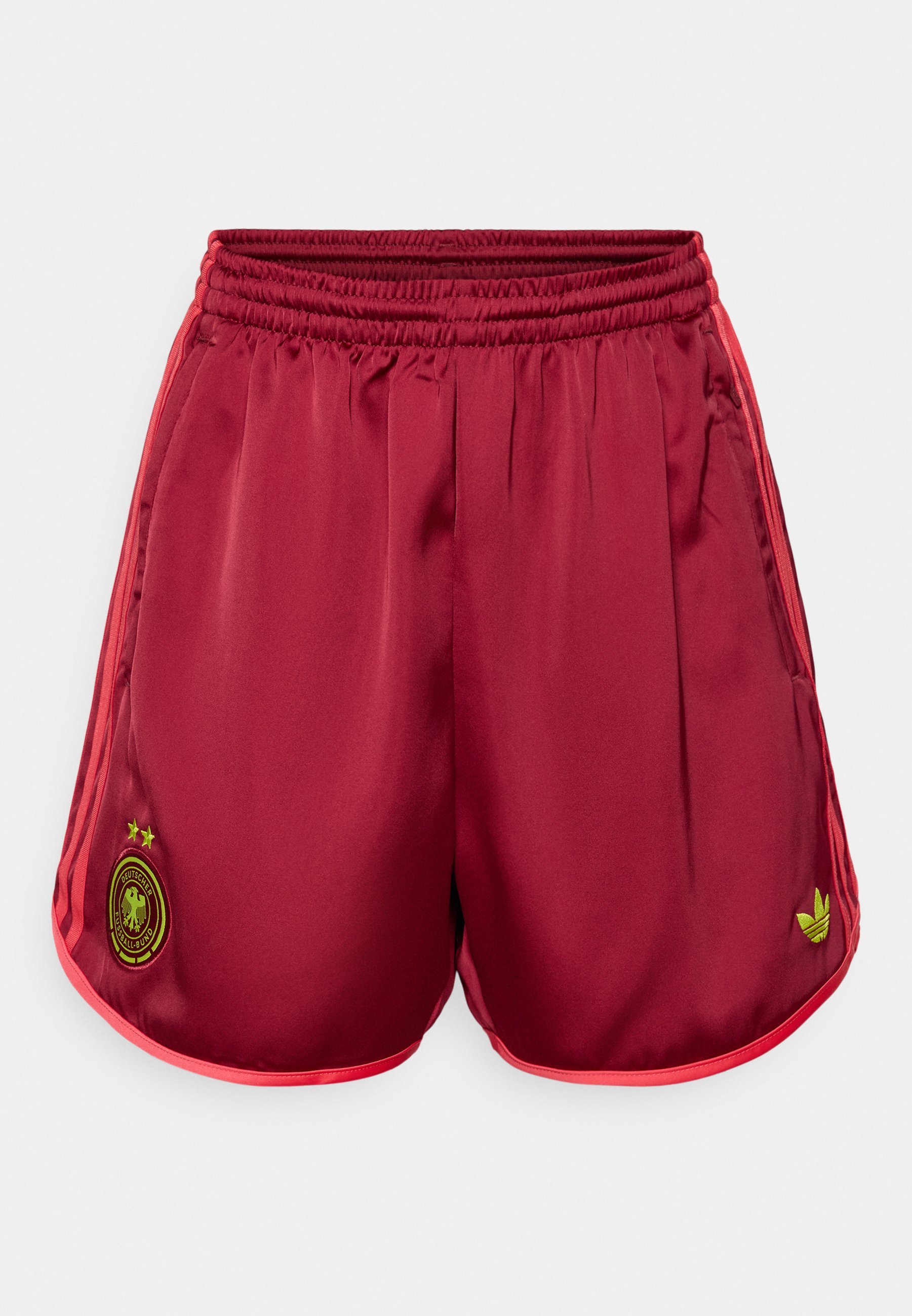 adidas Originals DEUTSCHLAND DFB SHORTS - Nationalmannschaftskleidung - Team-Farbe Burgunderrot