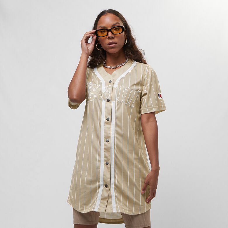 Woven Signature Old English Baseball Dress
