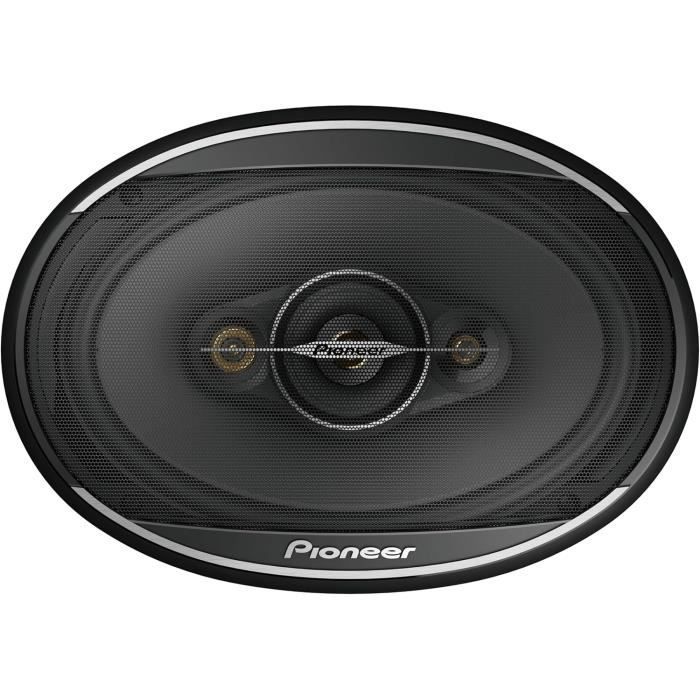 Altavoces coaxiales para coche Pioneer TS-A6961F de 4 vías - 450 vatios - Sensibilidad de 92 dB - 29 Hz a 28 kHz