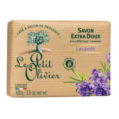 Le Petit Olivier minkštas levandų kietas kūno muilas 100g 100g