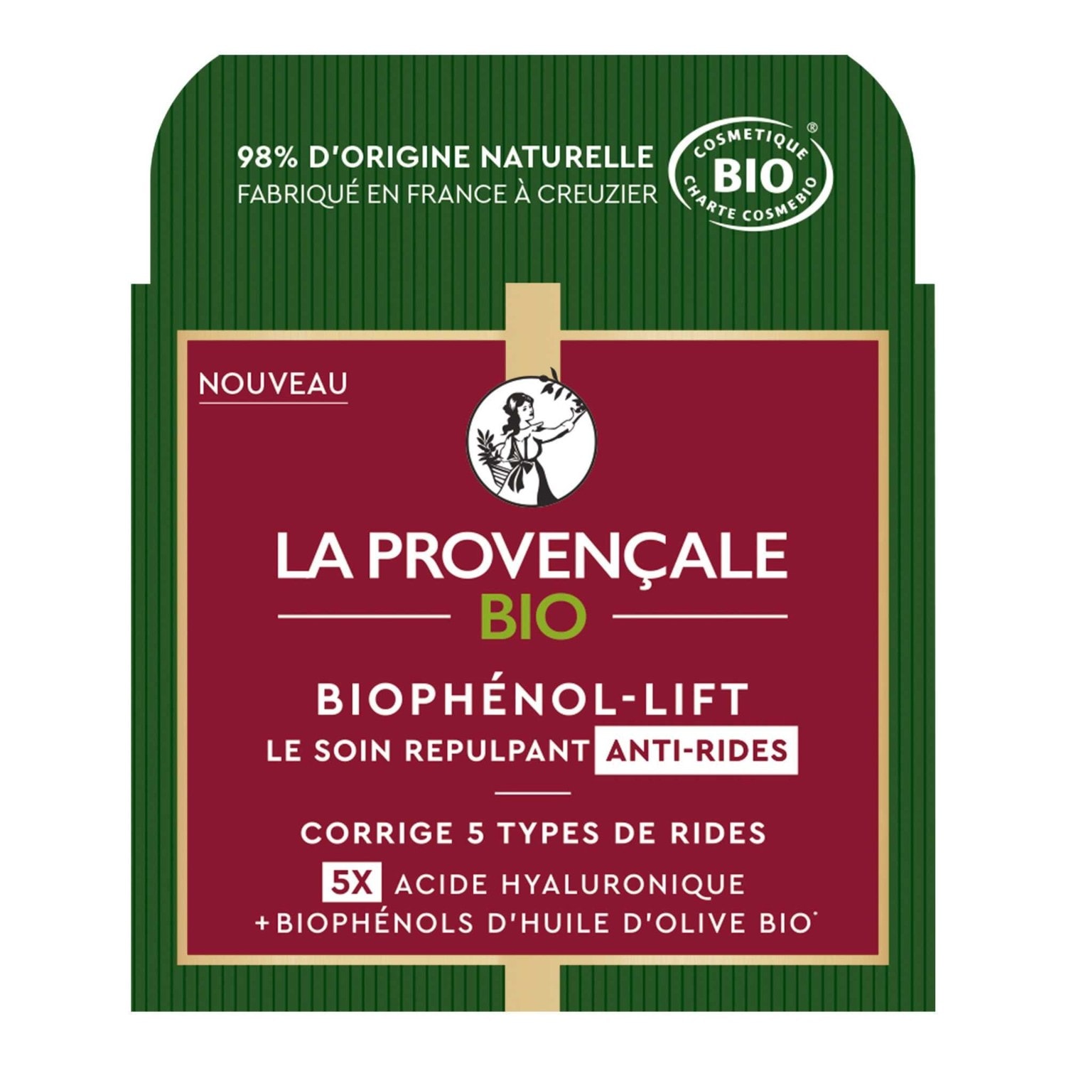 La Provençale soin repulpant anti-rides certifié bio