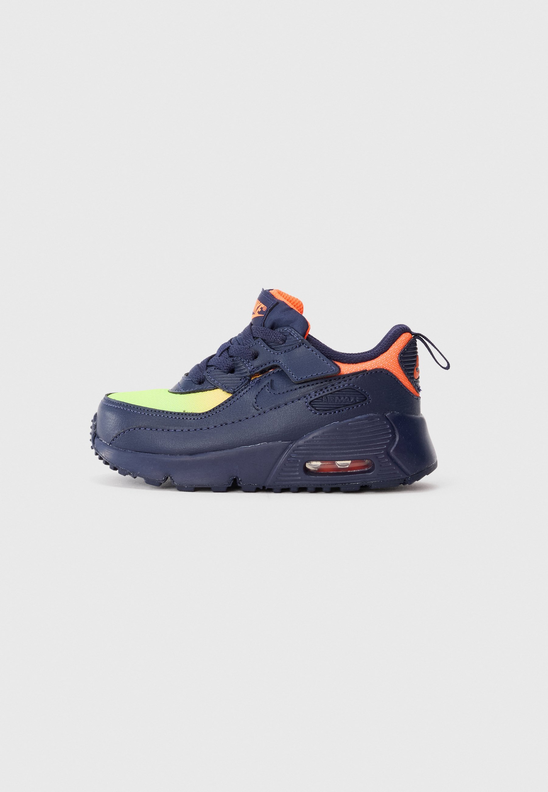 Nike Sportswear AIR MAX 90 EASYON UNISEX - Sneakers - lemon venom/blackened blue/hyper crimson/laser orange