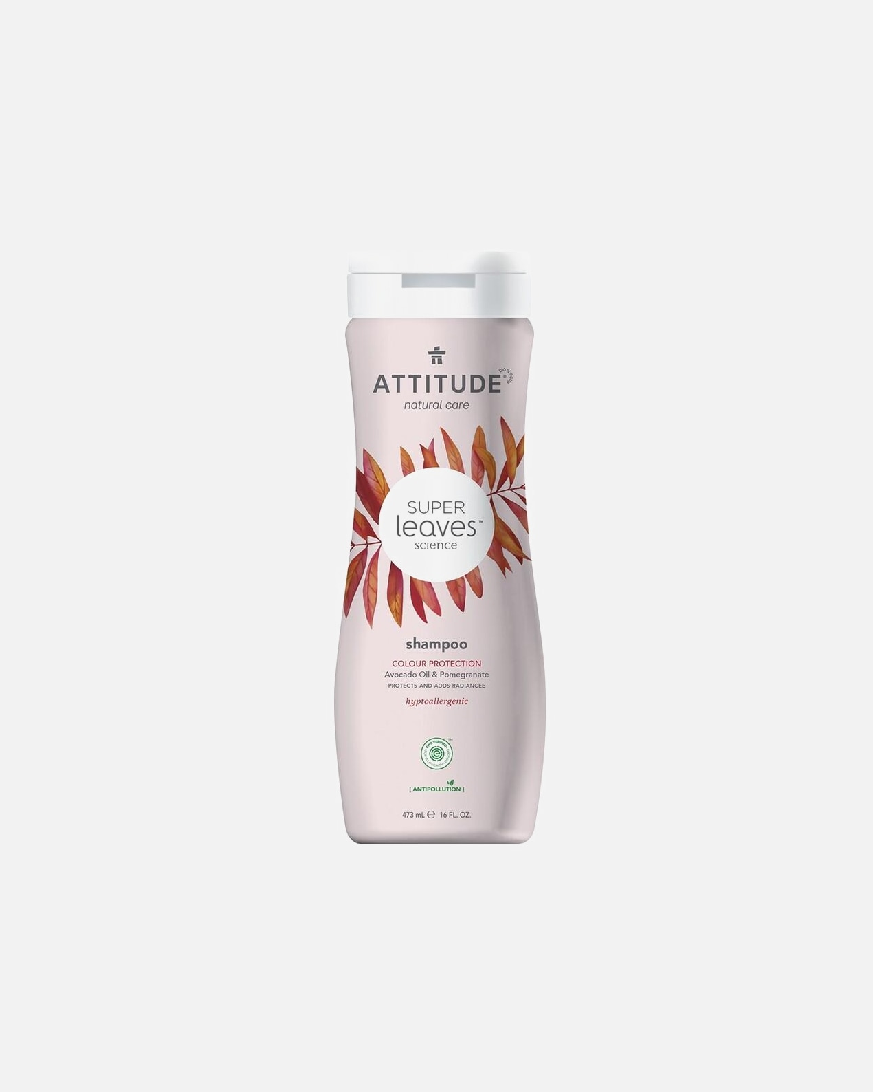 Attitude Super Leaves Science -shampoo – värisuoja – 473 ml