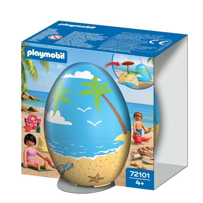 Playmobil 72101 2-in-1 Ei: Strandvakantie