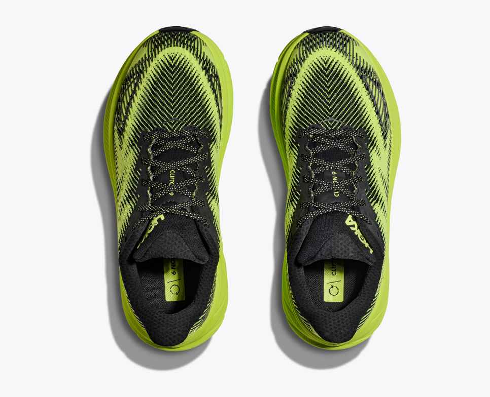 HOKA Stealth/Tech Clifton 9 GORE-TEX Zwart / Sla