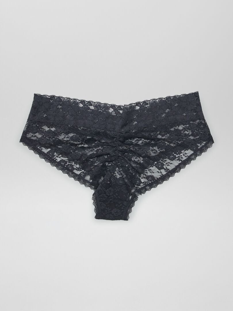 Conjunto de 3 calcinhas de renda - VERMELHAS