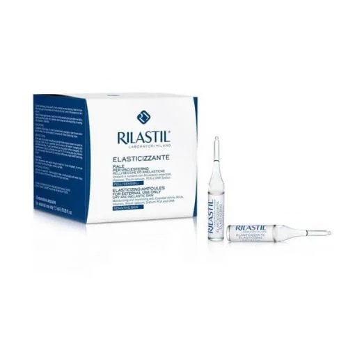 RILASTIL Rilastil elasticerende flesjes 10 x 1,5 ml gezichts- en lichaamsbehandeling