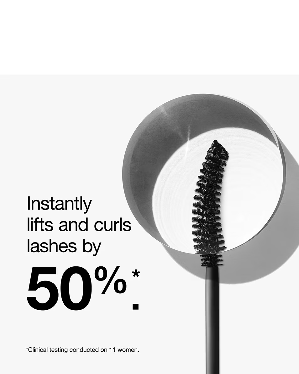 Rimel CLINIQUE High Impact™ Zero Gravity™ pentru volum și lungire - efect de lungă durată 24 de ore