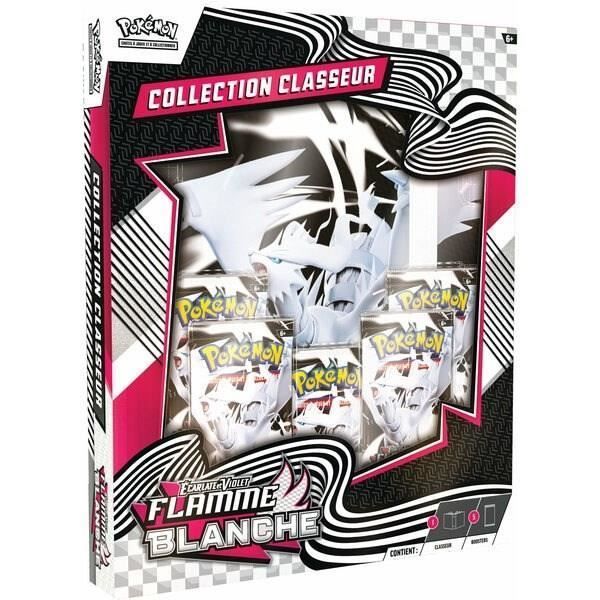 Colección de carpetas Pokémon escarlata y morada – Llama blanca