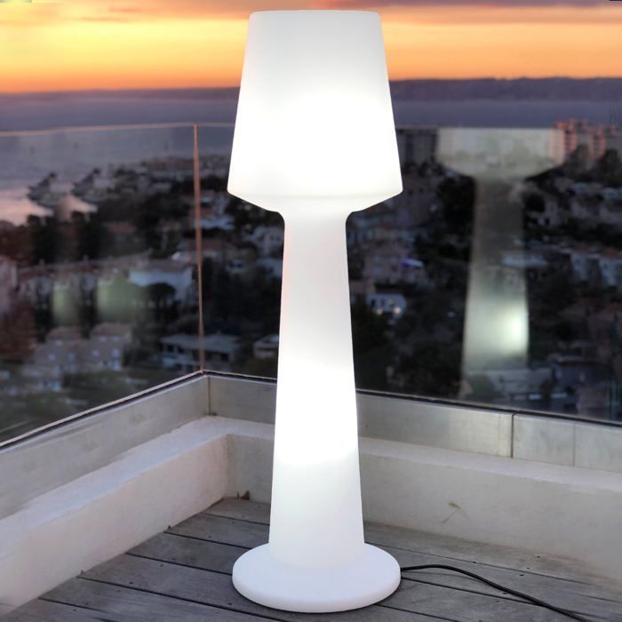 Lámpara de pie para exteriores - LUMISKY - AUSTRAL - 110 cm de alto - LED - 2 bombillas E27 incluidas