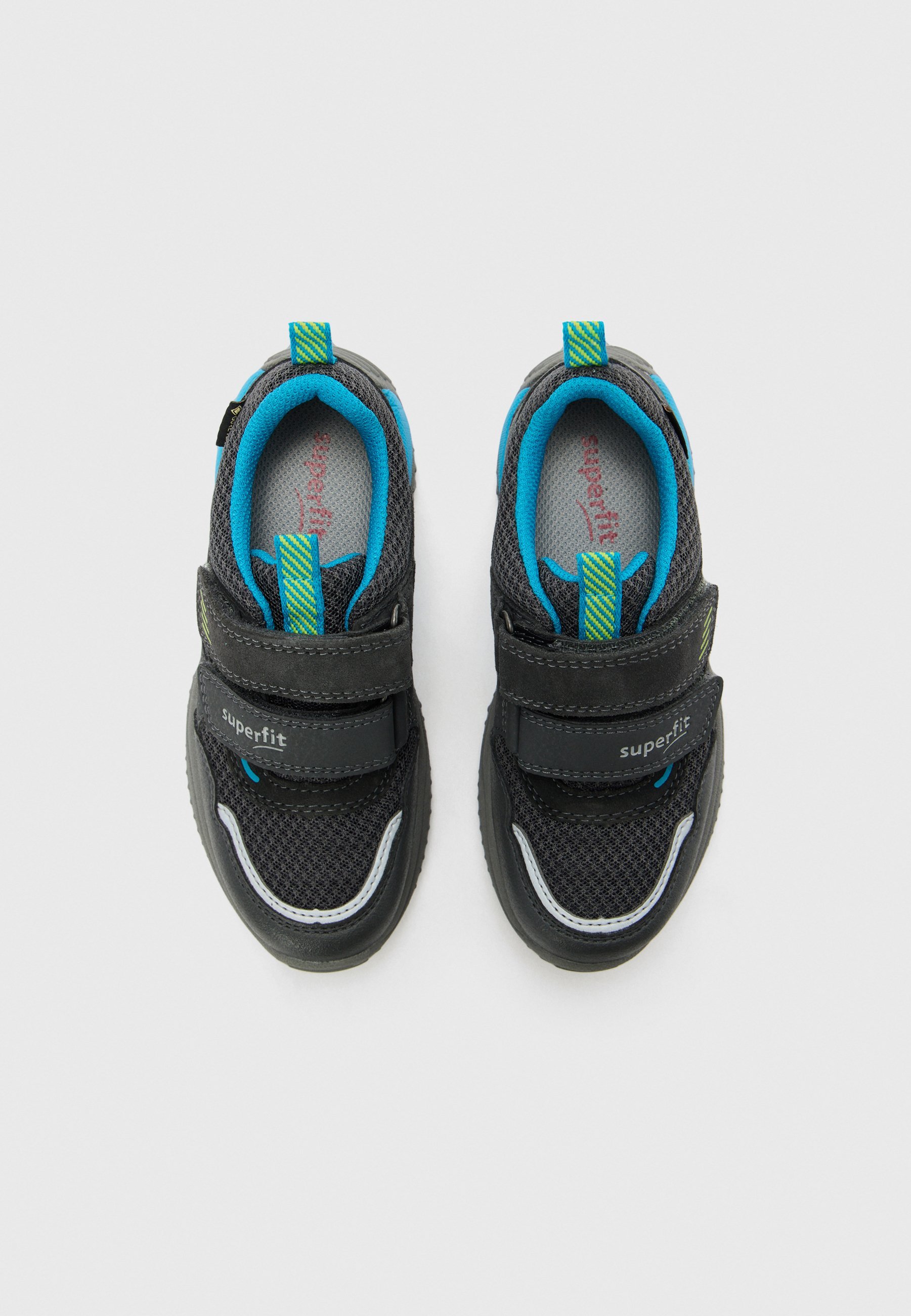 Superfit STORM - Sneakers laag - grau/türkis