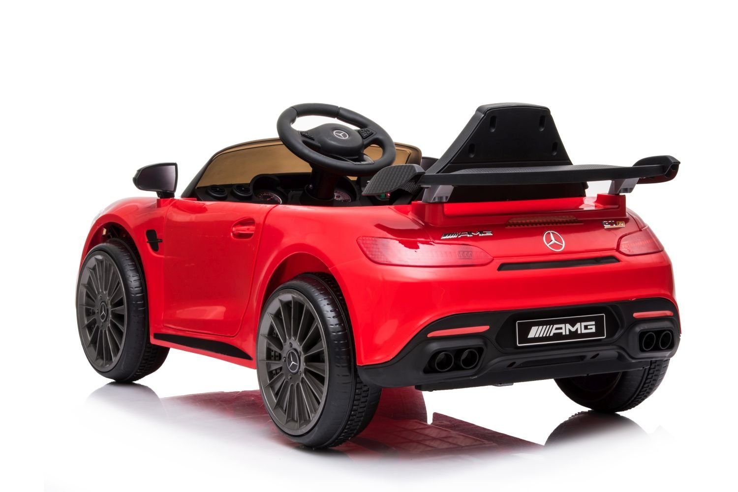 Carrinho Elétrico Infantil Mercedes GTR AMG da Toys Store, Carro Elétrico Infantil, Veículo Esportivo, Capacidade de Peso 35 kg