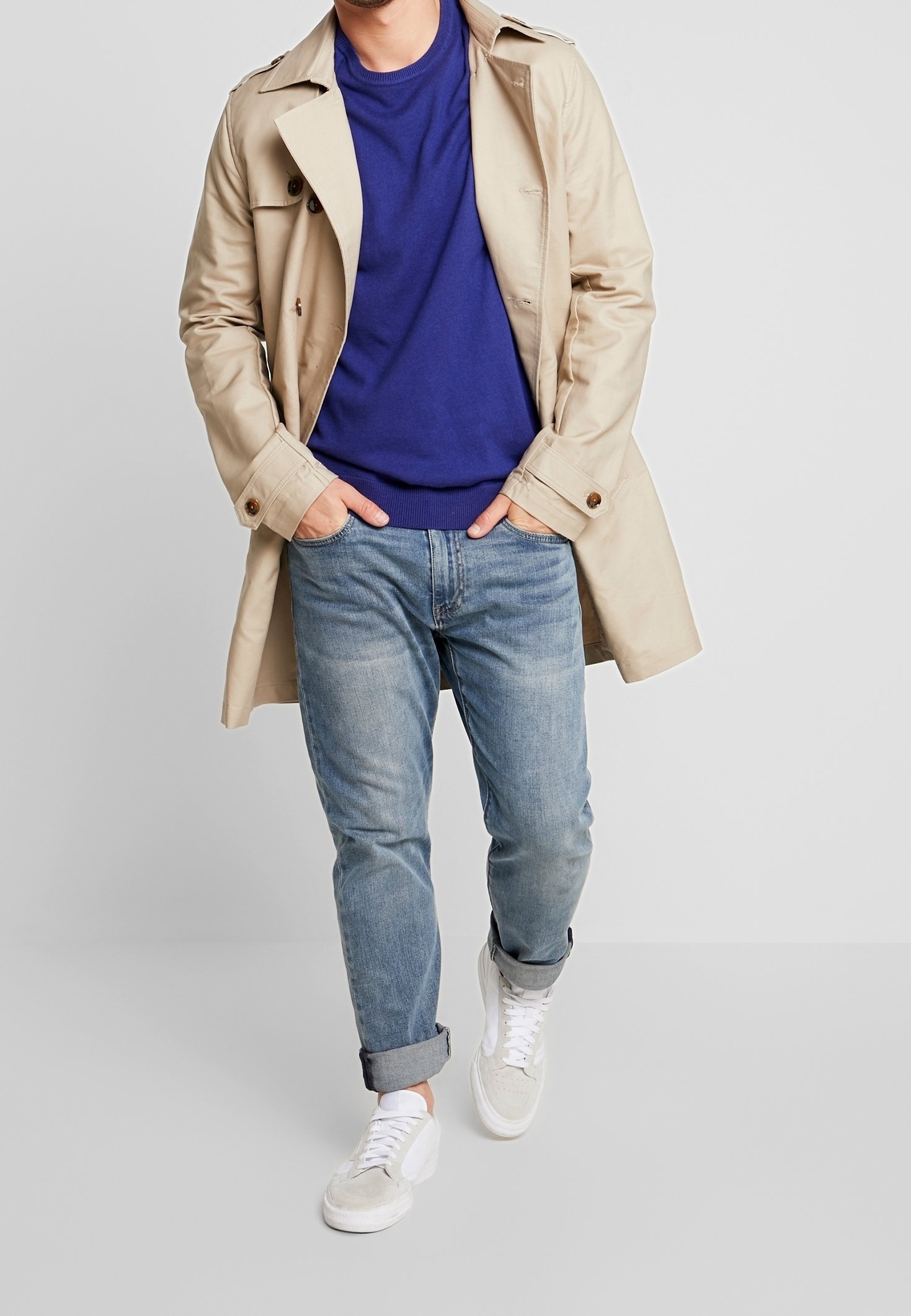 Pull Esprit - bleu foncé