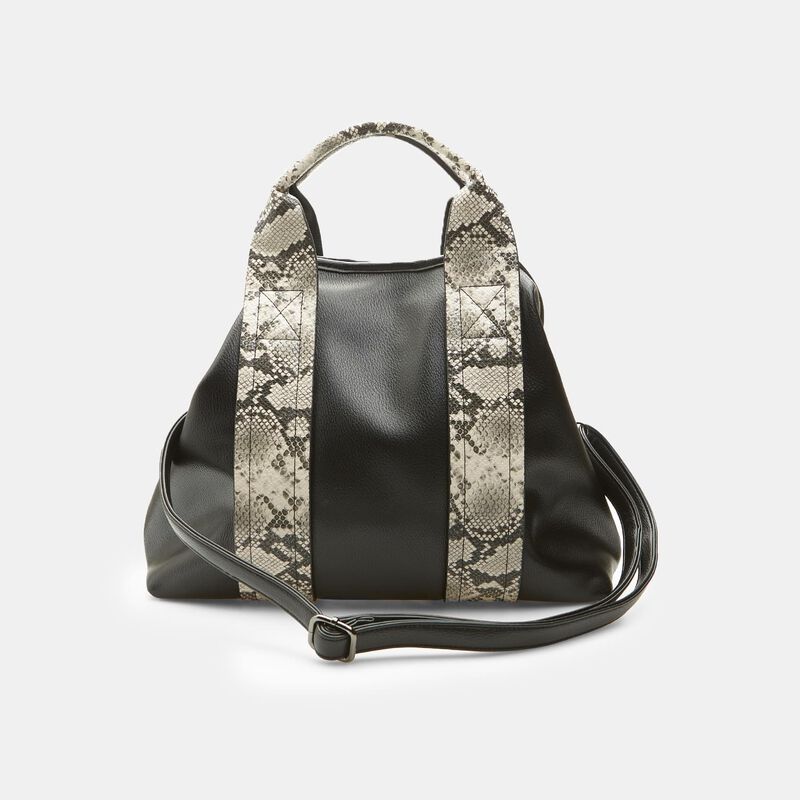 Dames shopper met pythonprint details