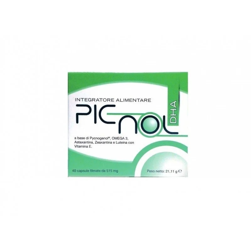 Picnol DHA 40 Kapseln Antioxidans-Nahrungsergänzungsmittel
