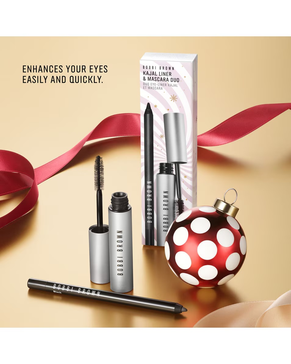 BOBBI BROWN Kajal Liner & Mascara Duo acu grima komplekts