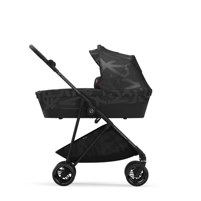 Carro de viaje CYBEX GOLD Melio Street Negro auténtico
