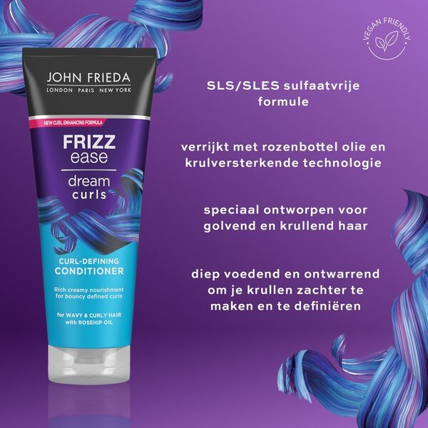 John Frieda Frizz Ease Dream Curls kondicionér na definovanie kučier 250 ml