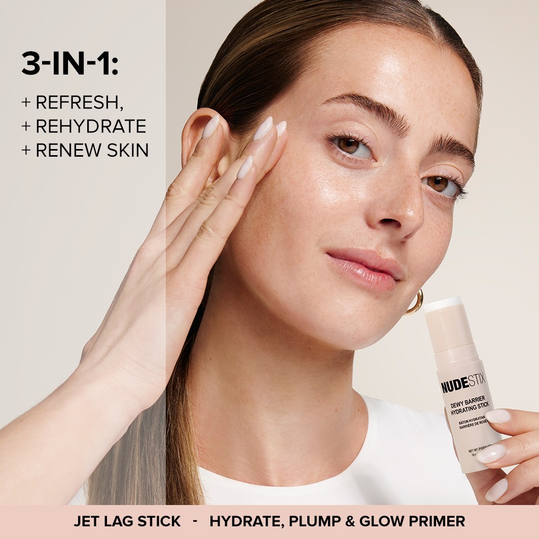 „Nudestix Primer Dewy Barrier“ drėkinamasis pieštukas – 10 g
