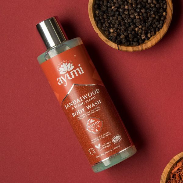 Ayumi Naturals Ylang Ylang & Sandelholz Duschgel 250 ml