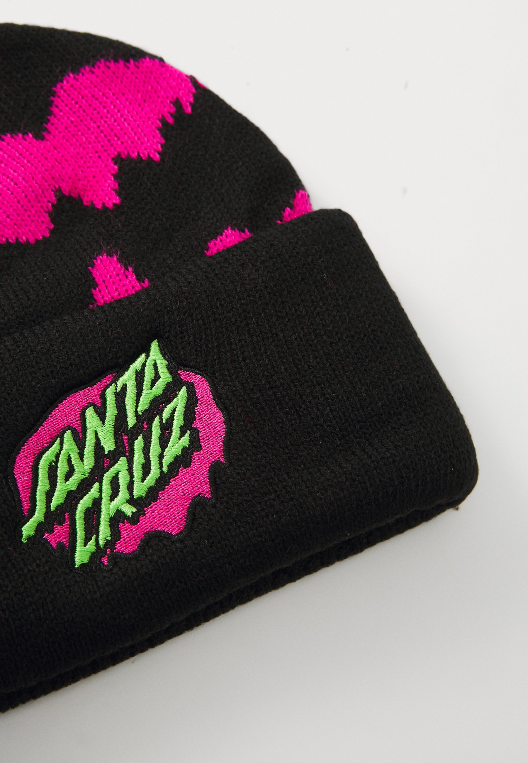 Santa Cruz YOUTH SLIME STRIPE BEANIE UNISEX - Mütze - schwarz