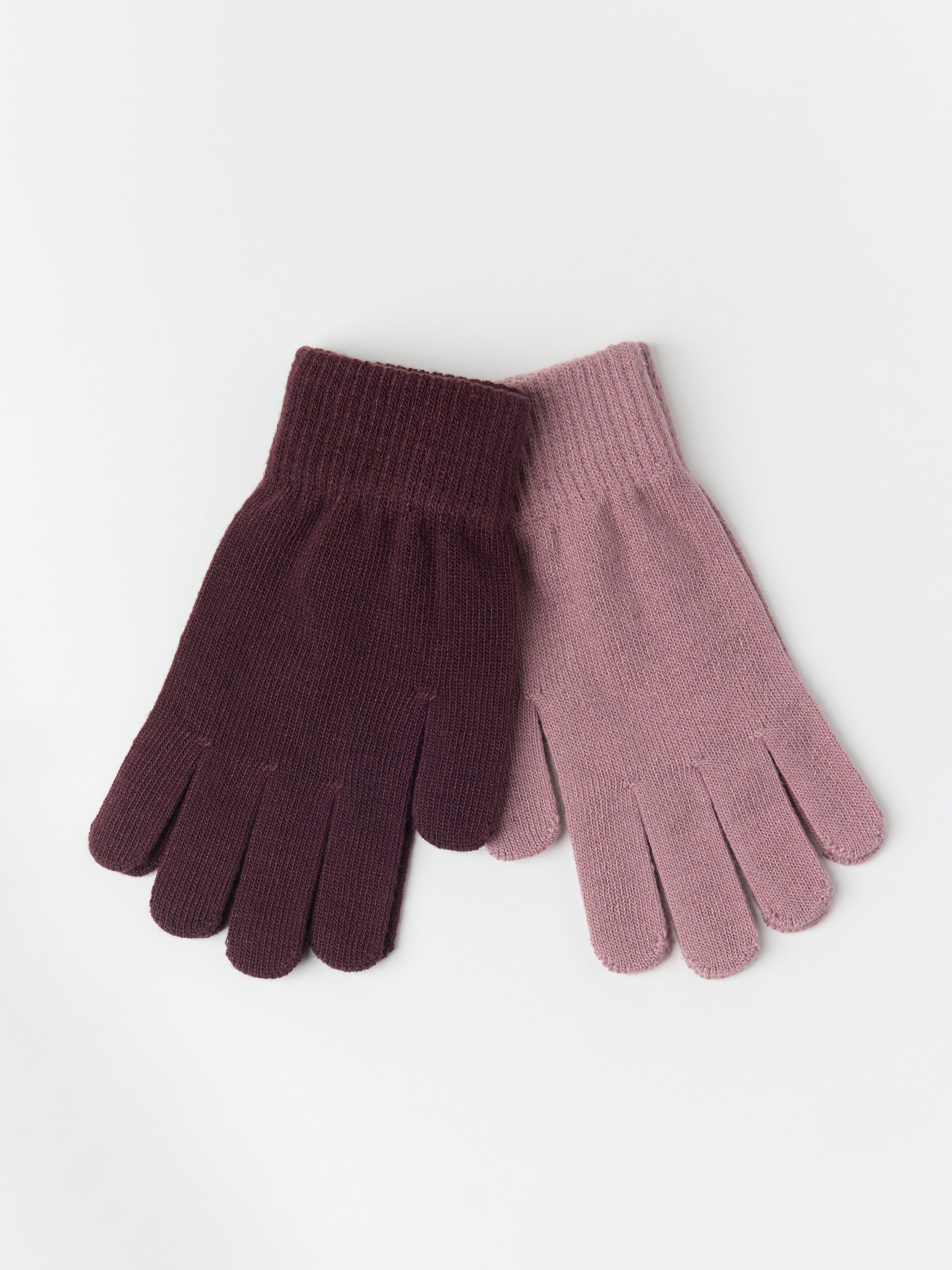 Conjunto de 2 Luvas Mágicas Rosa Claro