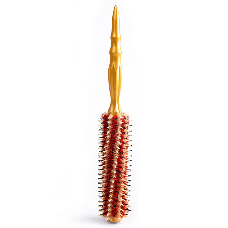 Nuovo pettine professionale in legno con manico appuntito, 3 misure, strumenti per lo styling da salone, pettine rotondo per capelli, spazzola arricciacapelli da parrucchiere