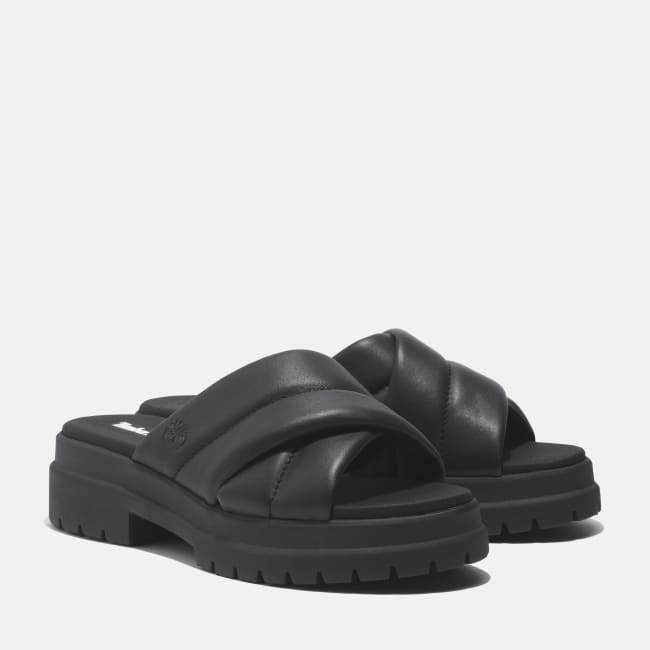 Sandalo London Vibe da Donna in colore nero