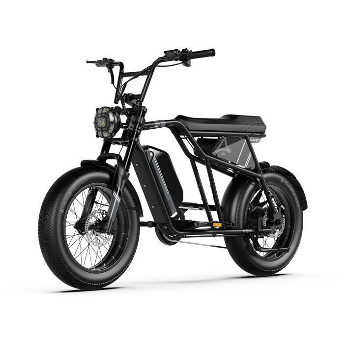 Bicicletta elettrica A-Spadz Cavet Air-Fat con pneumatici 20x4.0