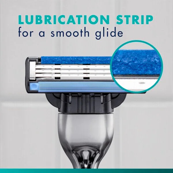 Gillette Mach3 bāzes skuvekļa asmeņi<br>8 gab.