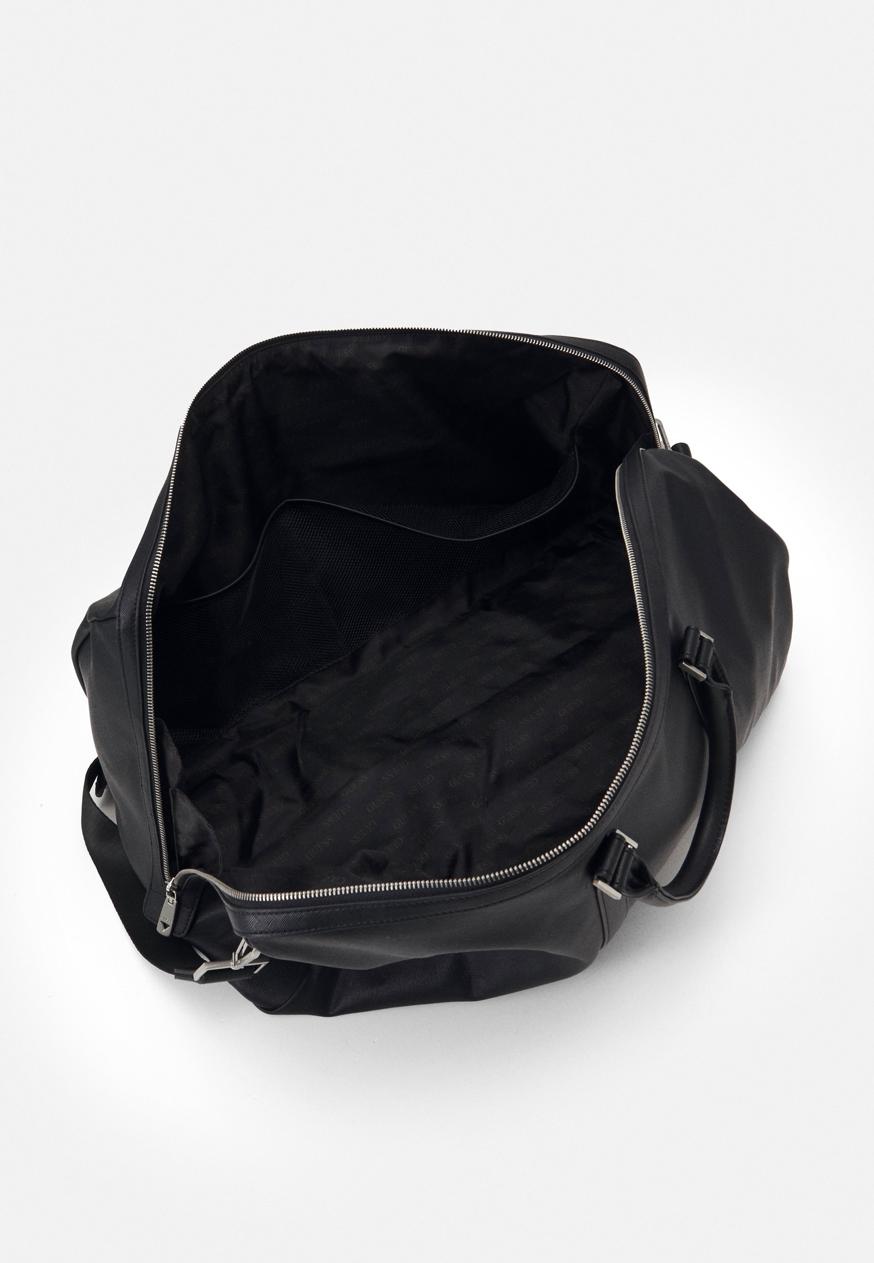 Bolsa de fim de semana unissex Guess Milano - preta